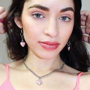 Barbie Necklace and Earrings Set